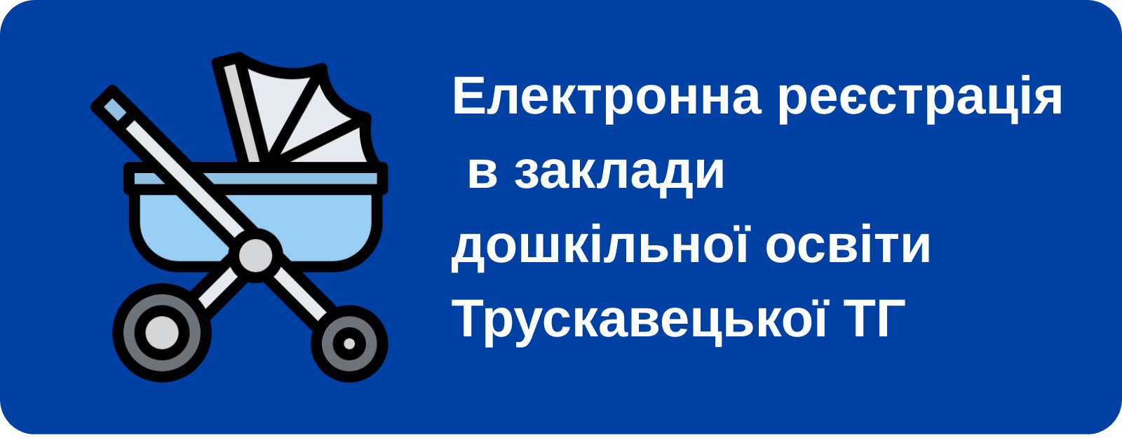 Electronic registration for preschool education