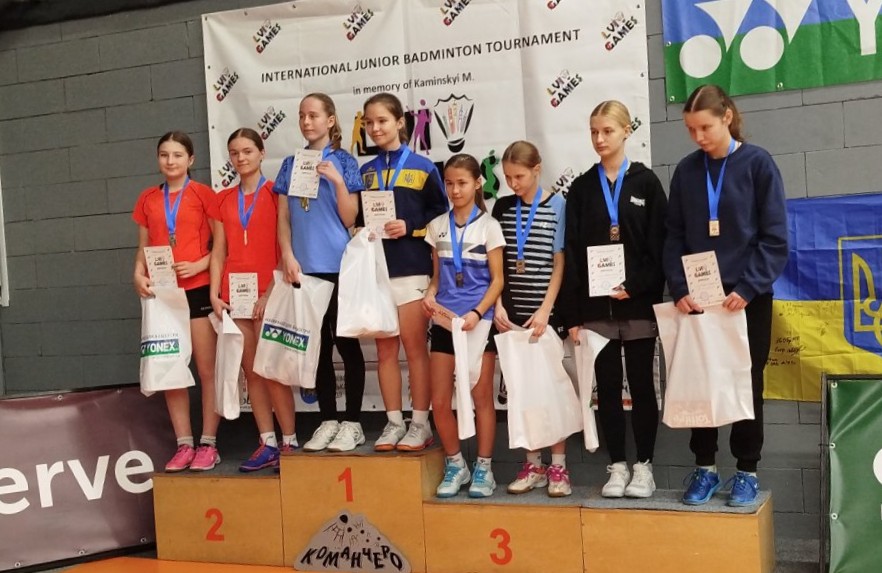 Дитячий турнір з бадмінтону ''Львівські зустрічі'' 7 4